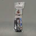 Mesime Compatible for Apple Watch Band with Screen Protector Case, Jewelry Replacement Bands 46mm 45mm 44mm 42mm 41mm 40 mm 38mm 2 Pack Protective Cover for iWatch Series 11/10/9/8/7/6/5/4/3/2/1/SE Women (Black)