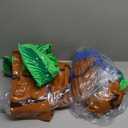 Zcaukya Inflatable Palm Tree Cooler, 60" Blow Up Palm Tree Cooler for Tropical Party Decorations, Hawaiian Party Supplies Pool Decorations