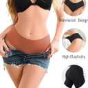 UNDER THE SEA Seamless Underwear for Women Plus Size Mid Rise Lingerie Brief Sexy No Show Panties Womens Cheeky 5 Pack XS-3XL (Medium)