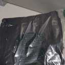 sancua 2 Pack Black Tablecloth 60 x 102 Inch, Rectangle 6 Feet Table Cloth - Stain and Wrinkle Resistant Washable Polyester Table Cover for Dining Tables, Buffet Parties and Camping