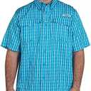 Habit Mens Men's Short Sleeve Fishing Guide Shirt, Size XL