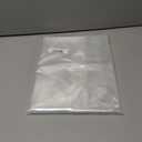 YellyHommy Clear Waterproof Plastic Snap in Shower Curtain Liner Replacement with 2 Magnets 71" W x 66" L for 72" W x 87" L Transparent