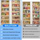 WelFurGeer Soft Close Pull Out Drawers for Cabinets, 8" W x 21" D Pull Out Cabinet Drawer with Heavy Duty Slides, Pull Out Cabinet Organizer, Cabinets Roll Out Drawers, Pull-Out Home Organizers