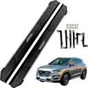 Running Boards Side Pedal Compatible with Hyundai Tucson 2015-2020 Side Steps with Brackets,2PCS Right and Left Side Step Rail Removable Nerf Bars for Hyundai Tucson 2015 2016 2017 2018 2019 2020