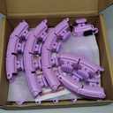 OurStarry 34 Knots Weighted Workout Hoop Plus Size, Smart Waist Exercise Hoop for Adults Weight Loss (34Links Purple)