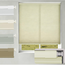 No Drill No Tools Light Filtering Cellular Shades,Cordless Blinds for Indoor Windows,Thermal Insulation Window Shades Honeycomb Blinds for Bedroom,Office,Home,Light Beige,16" w x 36" h