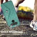 Compatible with LG K51/Reflect LTE/Q51 Wallet Case with Crossbody Shoulder Strap Stand Credit Card Holder Lanyard Slot Phone Cover for LGK51 K 51 51K L555DL 2020 LGK51Phone LG51Cases Green