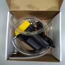 Oil Pump, 12V 60W Oil Extractor, Transfer Pump for Oil Change, Electric Transfer Oil Pump from Cars, Motorcycles, RVs, Boats (Yellow)