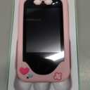 WEOLULI Kids Smart Phone with Dual Camera, Game & Music Player, Toddler Learning Play Toy Cell Phone, Gifts for Girls, Christmas, Birthday, Age 3-10, Light Pink