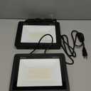 100W Flood Lights Outdoor,12000LM Bright LED Work Light,IP66 Waterproof Outdoor Lights with Switch and 6.5FT Plug,6500K Daylight White Outside Lights for YardGarage,Garden,Stadium(2 Pack)