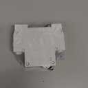 AC Miniature Circuit Breaker, 6 Amp 120V/240V 1 Pole DIN Rail Mount Circuit Breaker, Thermal Magnetic Trip, Solar AC Disconnect Switch MCB C6