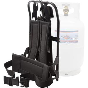 Flame King Propane Tank Alice Frame Backpack Carrier for 10LB Cylinder and Weed Torch