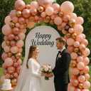 Balloon Arch, Innovation Sturdy Balloon Arch Kit,10Ft Wide & 9FT Tall Adjustable Balloon Arch Stand with Water Fillable Bases, for Wedding, Birthday, Baby Shower, Graduation Decorations Photo Backdrop