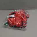 PoyPet Reflective Soft Breathable Mesh Dog Harness Choke-Free Double Padded Vest with Adjustable Neck and Chest(Red,XL)