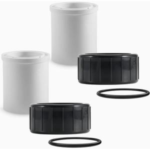 Replacement 350157 Union Kit Compatible with Pentair SuperFlo, SuperFlo VS, SuperMax VS Pool and Spa Pumps  1.5" x 2" PVC Fittings, 2 Pack Fits 342001,342002  Durable and Easy Install