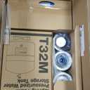 iSpring RCC7AK, NSF Certified, 75 GPD, Alkaline 6-Stage Reverse Osmosis System, pH+ Remineralization RO Water Filter System Under Sink, Patented Top-Mounted Faucet Design for Easy Installation (Brushed Nickel Faucet)