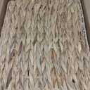 Jumbo Wicker Basket, Rectangular Wicker Baskets for Storage, Water Hyacinth Extra Large Storage Baskets, Shelf Basket with Built-in Handles-1 Pack