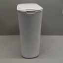 Cesun Motion Sensor Trash Can, 5 Gallon Automatic Bathroom Garbage Can with Lid, Touchless Smart Plastic Slim Wastebasket for Bathroom, Office, rv, Bedroom, Living Room, White