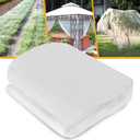 Garden Mosquito Netting 10 x 39 Ft  1mm Fine Mesh Pest Barrier for Plants, Fruit Trees & Vegetables  Breathable 40D Polyester Netting for Patio, Balcony & Outdoor Use (White)