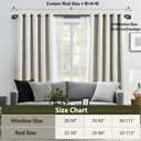 Double Curtain Rods 32 to 115 Inches, HOTOZON Blackout Double Curtain Rods for Windows 83 to 111 Inches (6.9-9.25 ft), 6/8 Inches Wrap Around Room Darkening Telescoping Drapery Rod, Bronze