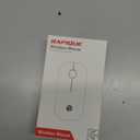 RAPIQUE R306C USB C Wireless Mouse, Type-C 2.4GHz Portable Computer Mouse, Silent Click, Ultra-Slim, 3-Speed DPI, 480 Hours Battery Life, for USB-C Laptops, MacBook, iPad, Surface Pro, MacOS - White