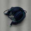 Kids Headphones - noot products K11 Foldable Stereo Tangle-Free 3.5mm Jack Wired Cord On-Ear Headset for Children/Teens/Boys/Girls/Smartphones/School/Kindle/Airplane Travel/Plane/Tablet (Navy/Teal) (4 x 5 x 2 in)