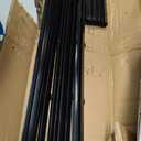 Fence Posts 6FT, 10 Pack Metal U Posts for Wire Fence, Heavy Duty Garden Fence Posts with Reinforced Anchor Plate, No Dig Rustproof Steel Fence Stakes for Yard, Farm, Chicken Wire, Temporary Fencing