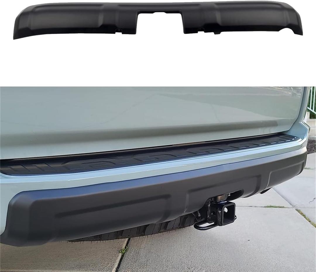 for Toyota 4Runner TRD Pro Off-Road 2014-2024 Matte Blackout Rear Lower Valance Back Panel Bumper Molding Replacement 1PC Car Accessories (Not fit for the Limited, SR5, TRD Sport Version)