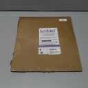 Lecloud Light Grey Sheer Curtains 63 Inch Length 2 Panels, Light Filtering Solid Voile Living Room Silver Gray Curtain & Panel, Dual Rod Pockets Gauzy Window Kitchen Bedroom Drapes, 40X63 Inches