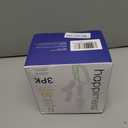 happimess HPM3000A-WHITE 7.9 Gallon Kitchen Drawstring Trash Bags, Trash Can Liner, White, 60-Count, 3-Packs of 20 Liners