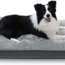 Large Plush Dog Bed for Crate with Washable Cover, 35x22, Grey
TPU Water Resistant Layer, Easy Clean Cover, Soft Plush Surface, Durable Oxford fabric, Non-Slip Base, Large Breeds ≤50lbs