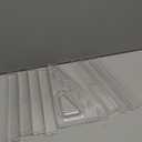 1-Pack Clear 7 - Tier Acrylic Toy Car Display Shelf  Holds 60+ 1:64 Scale Toy Cars, Desktop, or Freestanding Organizer for Collectors