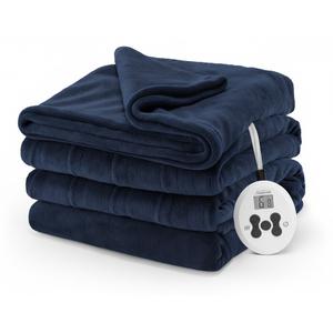 Sunbeam Microplush Heated Blanket Full