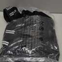 Adjustable Weighted Vest for Women Men, 12-18lb Vest with 6 Ironsand Weights, Weight Vest with Reflective Strip for Running, Walking, Exercise, Strength Training (Black)