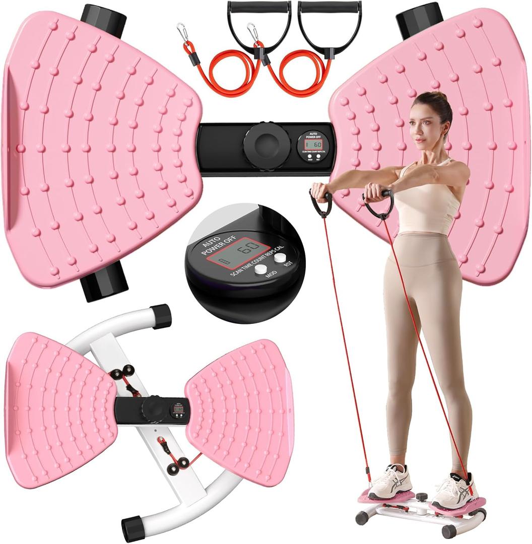 Waist Twisting Machine Fitness ToolAnti-Slip Home Gym Workout Equipment for Women Belly Fat