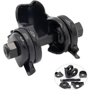 Bicycle Seat Clamp Aluminum Alloy Bike Seat Post Clamps Compatible with Standard Road Mountain Bike Rail Saddle