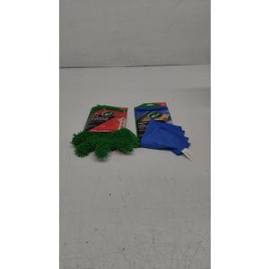 Microfiber Glass Towel 3 Pack Dual Purpose Cleaning Glove