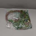 Ollain 43" Artificial Greenery Stems Plants Faux Leaf Green Eucalytus Branches Ficus Twig Fern Fake Green Bushes Shrubs for Home Party Wedding Decoration (4 Pack)