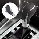 VBT Perforated Leather Shift Knob for Buick Regal - Glossy ABS Plastic Core, Direct Fit for 2009-2012 Models (4.09" L x 1.79" W)