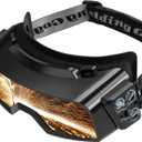 Welding Glasses Auto Darkening View Area 4.82 x 1.38 Inch Welding Goggles for Men Assemblable Adjustable Cutting Torch Glasses Gear for TIG MIG ARC Grinding, Not Include Mask