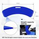 YHK Sliding Transfer Boards, Sliding Boards to Transfer to Wheelchairs, Seniors from Bed to Chair, Car, Slide Assist Device, Sliding Boards Hold up to 440 lbs (Blue)