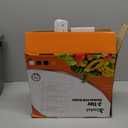 Gmtsl Bamboo Fruit Basket for Kitchen– 3 Tier Fruit Bowl For Kitchen Counter, Large Fruit Holder With Banana Hangers, Idea For Vegetable Storage, Bread Display, Snack Organizer(White)