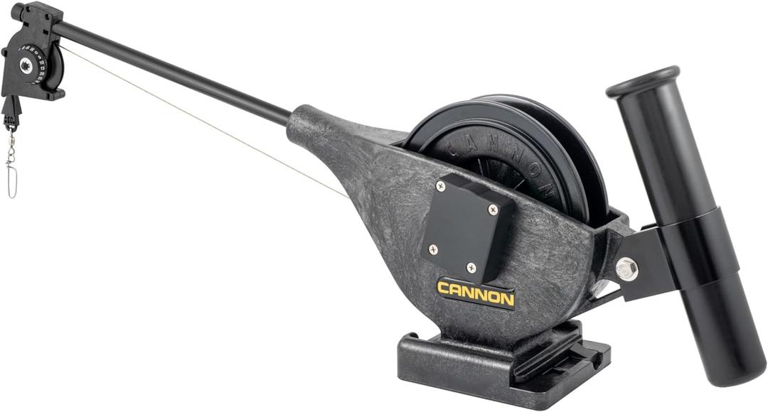 CannonManual Downrigger (Lake Troll, Black)