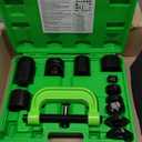 OEMTOOLS 25104 21-Piece Master Ball Joint Press Kit, Ball Joint Puller for Upper and Lower Ball Joints, U-Joints, and Brake Pins, Automotive Tool Kit Compatible with 2WD and 4WD Vehicles