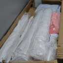 Windyun 4 Pack White Kids Teepee Tent for Slumber Party, Sleepover Party Tent Supplies for Girls with Air Mattress Bedding Fitted Sheet and Lights Toddler Play Indoor Outdoor Teepee for Birthday Gifts