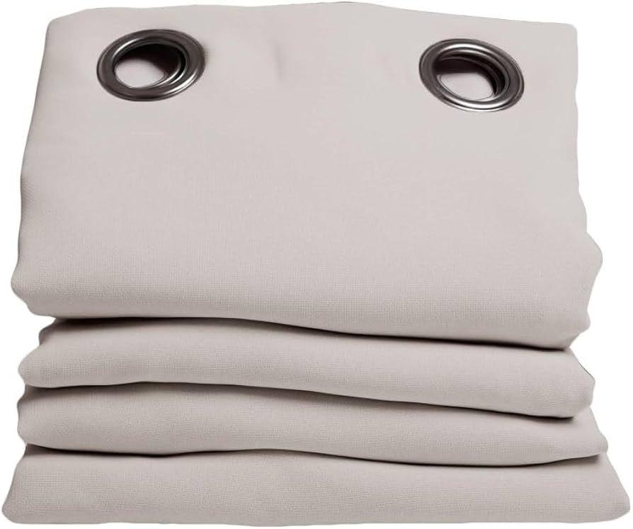 Moondream LumenControl Solid Blackout Curtain for Bedroom | Light Block for Windows & Sliding Doors | Made in Europe | Grommet | 55" W x 108" L 