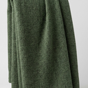 Miulle Dark Green Cozy Woven Blanket  for Sofa Chair Bed Living Room Pact of 2 7Ft and 3Ft