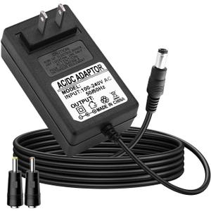 18V 2A AC Adapter Power Supply 36W Switching Wall Mounted Power Adapter DC 3.5x1.35mm 4.0x1.7mm Equipment (6 ft)