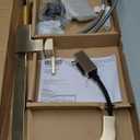 Delta Junction Brushed Gold Kitchen Faucet with Pull Down Sprayer, Modern Brushed Gold Single Hole Kitchen Sink Faucet, Single Handle, Champagne Bronze 19825LF-CZ