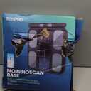 RENPHO Smart Scale for Body Weight, FSA&HSA Eligible, 8-Electrode Digital Bathroom Scale with BMI Body Fat Muscle Mass, Body Composition Analyzer, Larger Platform, MorphoScan Base (Black)